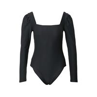 urbanclassics Dames bodystocking met geribbelde mouwen Urban Classics
