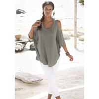 Lascana Strandshirt Tuniken khaki Damen 