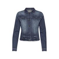 Ichi Jeansjack met platte kraag, model 'STAMPE'