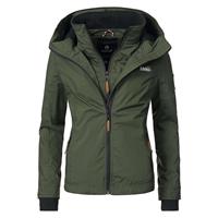 MARIKOO Outdoorjacke Erdbeere Übergangsjacken grün Damen 