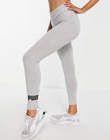 PUMA Essentials Logo Leggings Damen light gray heather