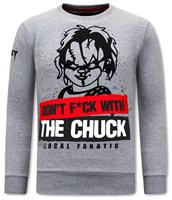 Local Fanatic Sweater met print chucky