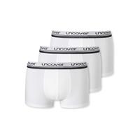 Schiesser Boxershorts 3er-Pack Uncover Boxershorts weiß Herren 