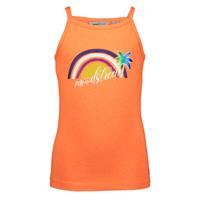 NAME IT MINI T-shirt Fami met biologisch katoen oranje Meisjes Katoen (biologisch) Ronde hals - 