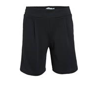 Ichi Regular fit sweatshorts met bandplooien, model 'Kate'