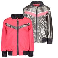 B. Nosy Baby Meisjes Jas - Maat 80 - Polyester - Rits - Coated - Normaal - Vrouwen - Bomberjack - St