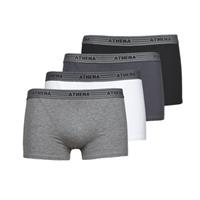 ATHENA Set van 4 boxershorts Basic Coton