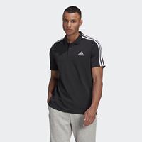 Adidas Polo 3-Stripes Pique - Zwart/Wit