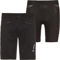 Löffler Fahrradshorts Swift Outdoorhosen schwarz Herren 