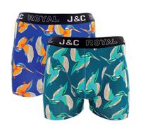 J&C heren boxershort 2-pak Miami 245 - Betaalbare mannen onderbroeken