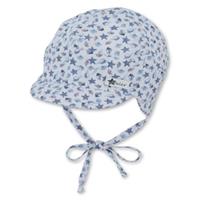 Sterntaler Biologische piekenmuts blauw