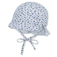 Sterntaler Pet met nekbescherming wit