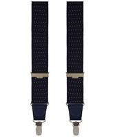 Profuomo heren navy pindot bretels