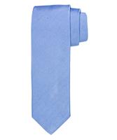 Profuomo heren tie silk woven blue