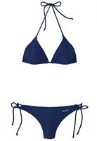 Beco triangelbikini dames polyamide/elastaan donkerblauw 