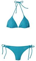 Beco triangelbikini dames polyamide/elastaan turquoise 