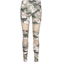 Urban Classics Leggings Camo Tech Mesh Leggings grün Damen 