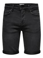 Only and Sons Onsply Life Reg Blk Jog Sht Pk 8581: