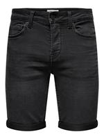 Only & Sons Korte regular fit jeans in 5-pocketmodel, model 'PLY LIFE'