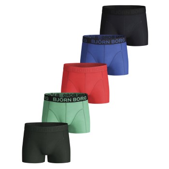 björnborg Björn Borg 5 stuks Cotton Stretch Shorts For Boys 2115 