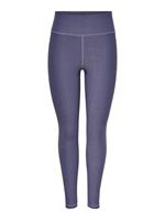 Only Effen Gekleurde Trainings Legging Dames Blauw