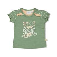 Feetje T-shirt Heart s groen