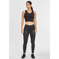 Crop-Top Tops schwarz Damen 