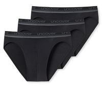 Schiesser Rio Slip 3er-Pack Uncover Slips schwarz Herren 