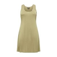 URBAN CLASSICS curvy sommerkleid Sommerkleider khaki Damen 
