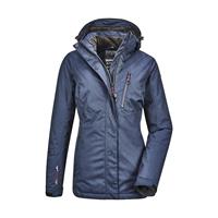Killtec Outdoorjack Nira Water- en winddichte jas, ademend, afneembare capuchon