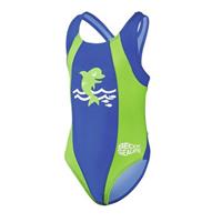 Beco badpak Sealife SPF 50+ polyamide blauw/groen 