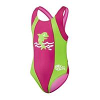 BECO-SEALIFE badpak | UV SPF50+ 50+ | roze/groen |