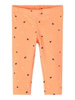 name it Capri Leggings Nmfvivian Cantaloupe heart
