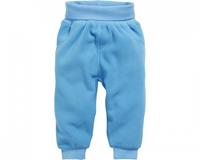 Playshoes Schnizler babybroekje fleece uni aquablauw