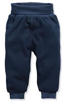 Playshoes Schnizler babybroekje fleece blauw melange