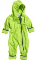 Playshoes babypyjama onesie fleece junior groen