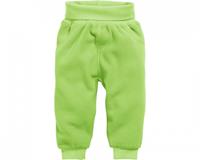 Playshoes Schnizler babybroekje fleece uni groen