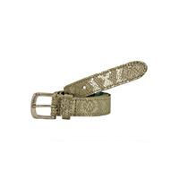 Petrol Industries Ledergürtel Gürtel gold Damen 