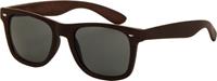 AZ-Eyewear AZ Eyewear zonnebril unisex houtlook donkerbruin (AZB 042 P)