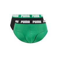 2er Pack PUMA Basic Brief Unterhose green