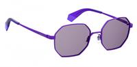 Polaroid Sonnenbrille 6066/s Unisex Kat. 3 Multishape Rvs Lila