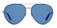 Polaroid Sonnenbrille 6055/spjp/c3 Unisex Gold/blau