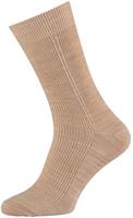 Angro Herensokken van 42% wol Light beige