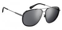 Polaroid Sonnenbrille 6118/g/s Mens Cat. 3 Wayfarer Steel Matt Black