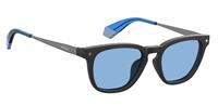 Polaroid Sonnenbrille 6080/g/cs Cat. 3 Wayfarer Steel Schwarz/blau