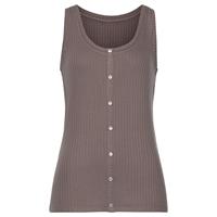 Vivance Tanktop, van modieus ribmateriaal