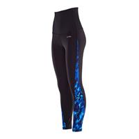 Winshape Legging HWL109-Blue-Rainflowers Core-Stability-band met corrigerend effect