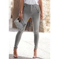 Vivance Jeggings Jeggings grau Damen 