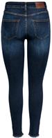 Only Skinny-fit-Jeans ONLBLUSH LIFE, mit ausgefranstem Saum