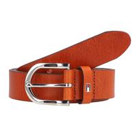 Tommy Hilfiger Danny Gürtel Leder Ledergürtel braun Damen 